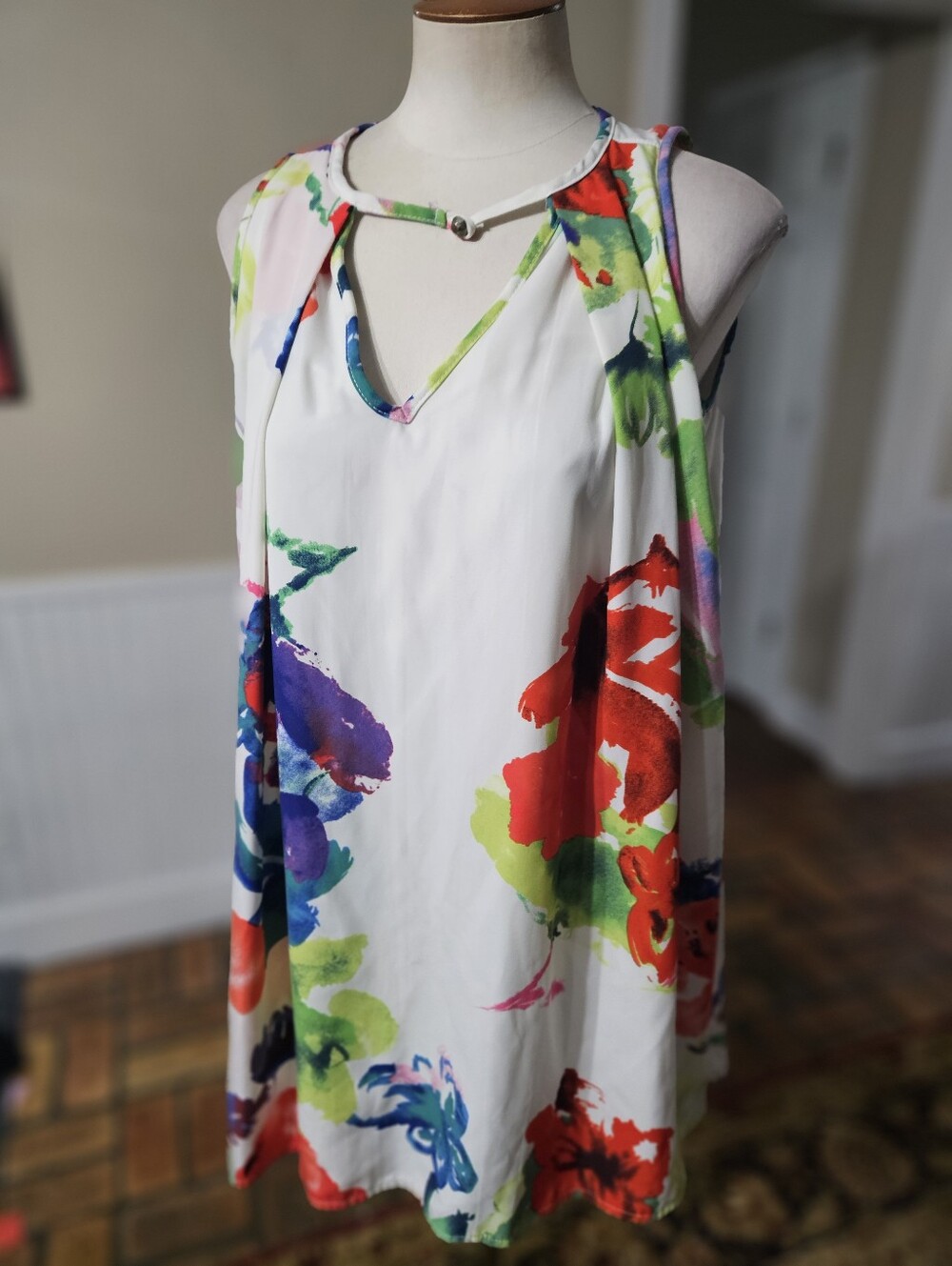 Karlie Floral Mini Dress Small